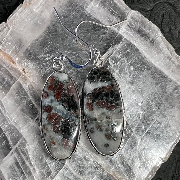 Eudialyte Stone Crystal Jewelry Pendant - Picture 6 of 7